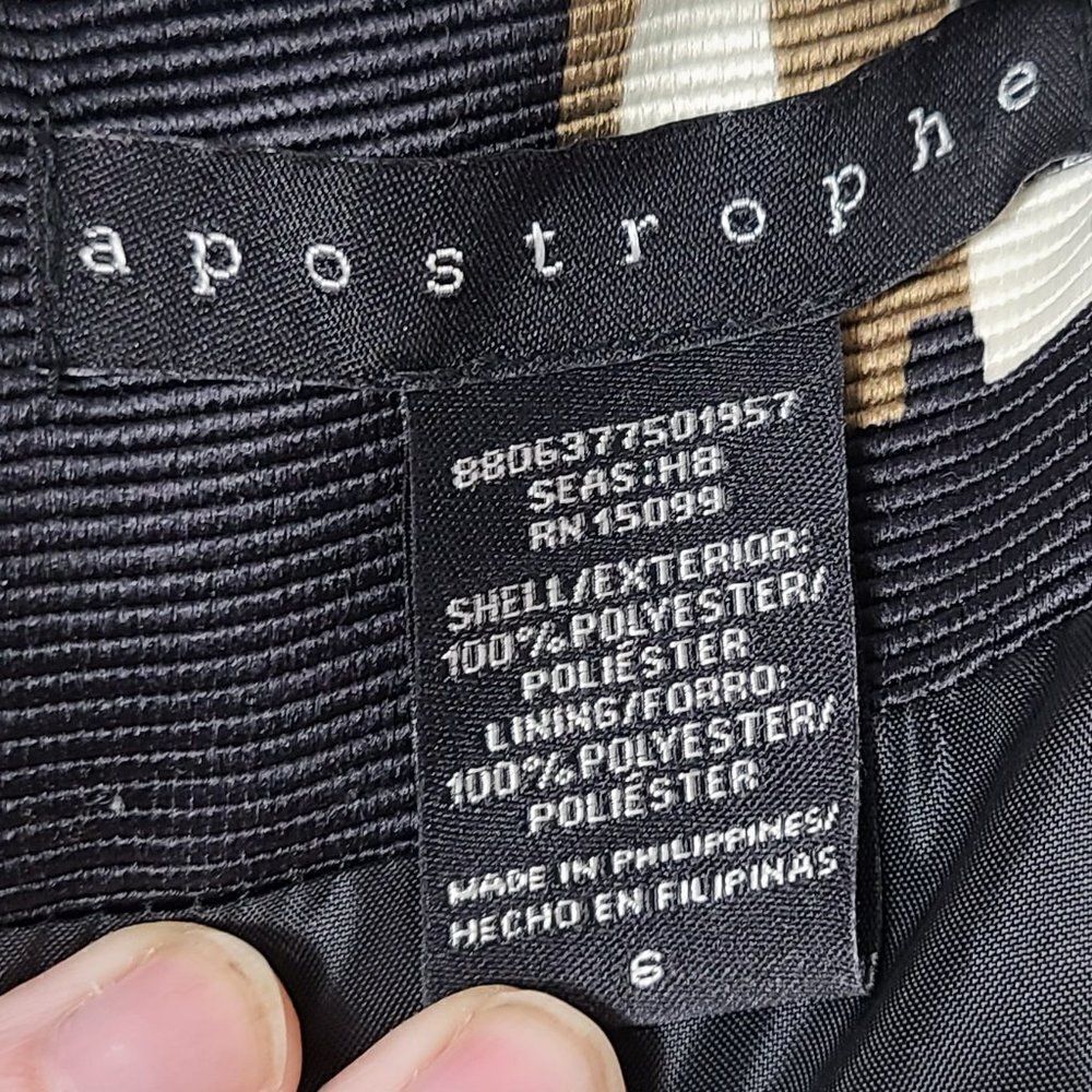 Apostrophe Dress Abstract Geometric Size 6 - Picture 9 of 15
